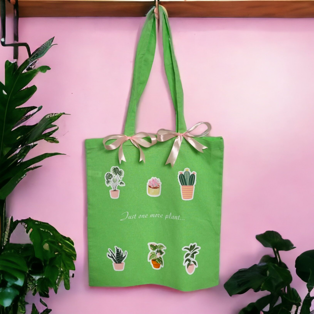 'Just One More Plant' Tote Bag