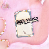 Black and White Print Wiggle Hairclip (Select Quantity)