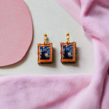 Mini Van Gogh Starry Night Earrings