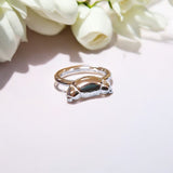 Dainty Croissant Ring