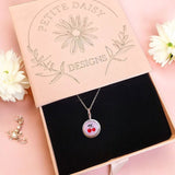 Dainty Cherry Pendant Necklace