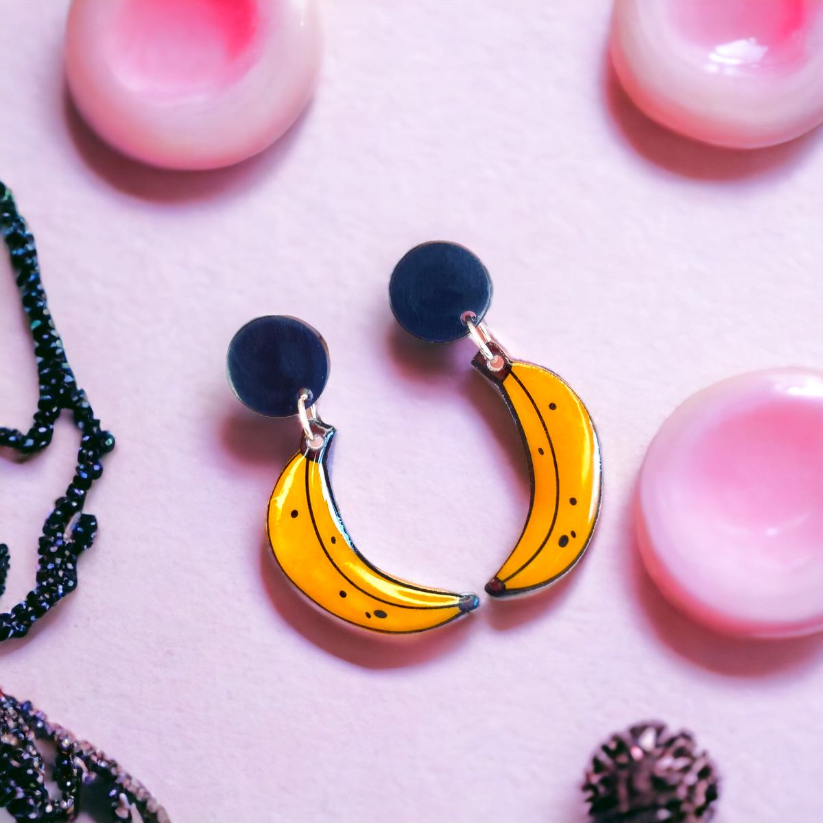 Banana Dangle Earrings