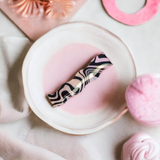 Black and White Print Wiggle Hairclip (Select Quantity)