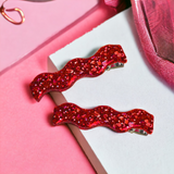 Large Red Wiggle Hairclip (Select Quantity)