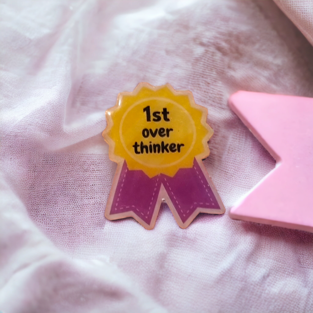 Over thinker winner badge