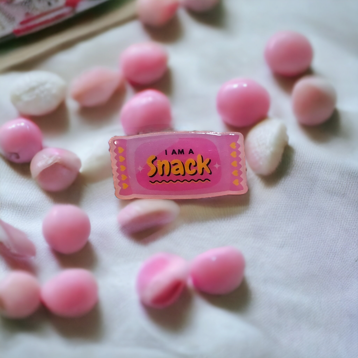 I am a snack badge