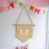 Proud Feminist Canvas Banner Wall Decor