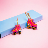 Roller Skates Retro Earrings