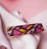 Funky Abstract Purple Hairclip