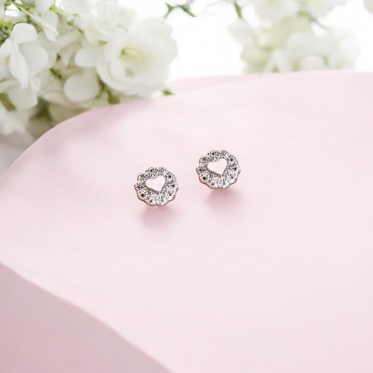 Jammie Dodger Style Small Stud Earrings