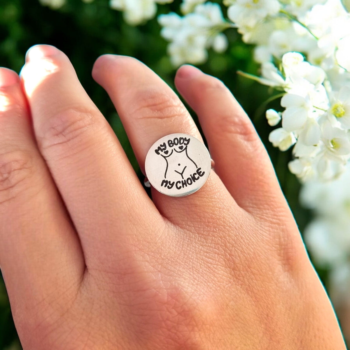 My Body My Choice Ring