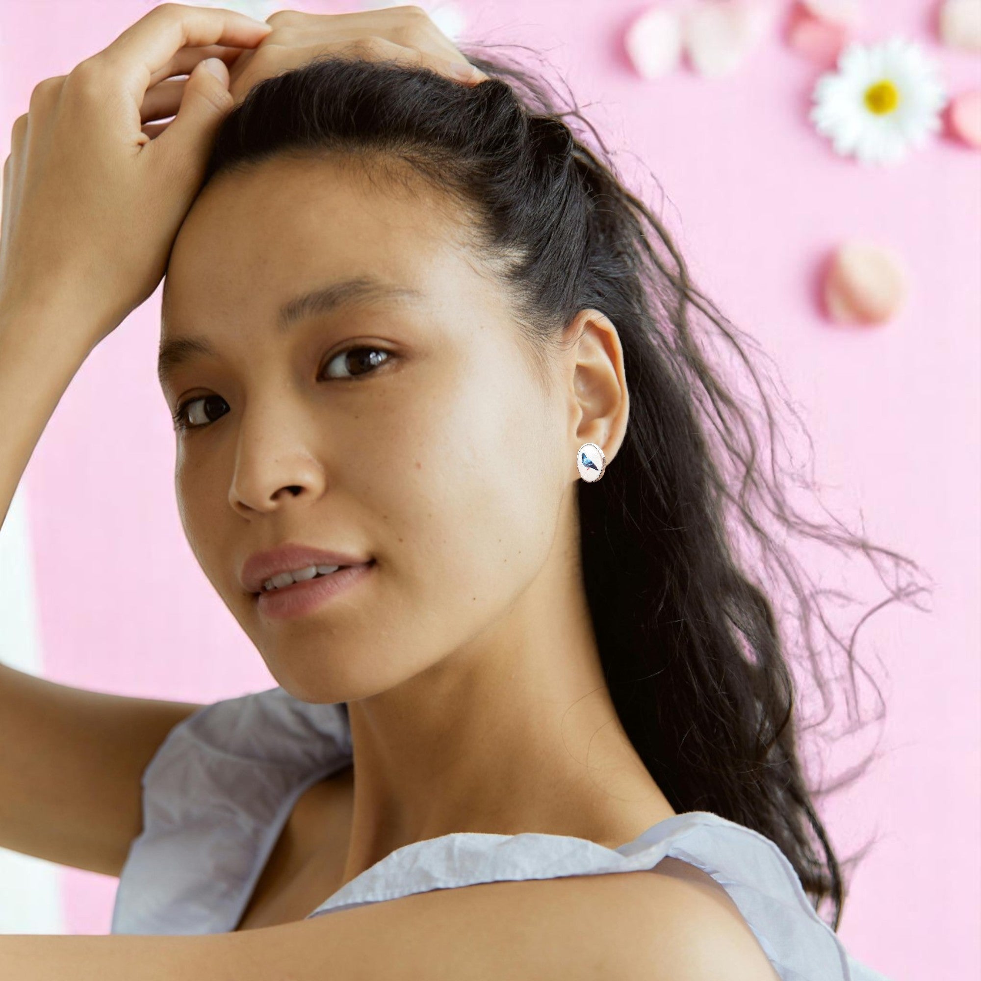 THE Pigeon Earrings