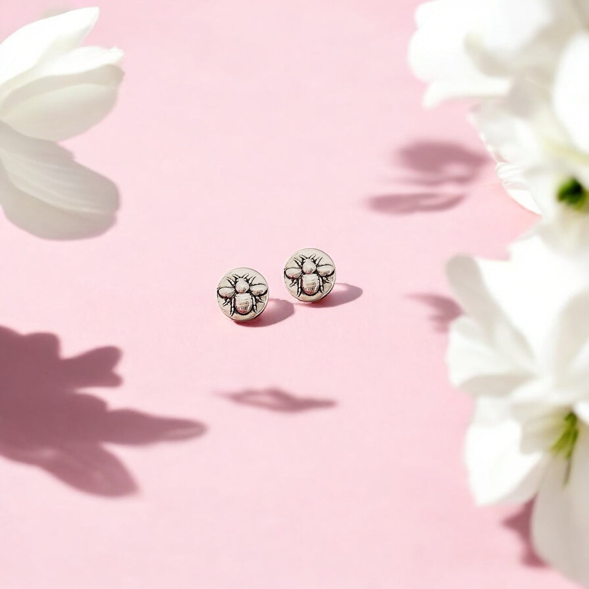 Dainty Bee Earrings