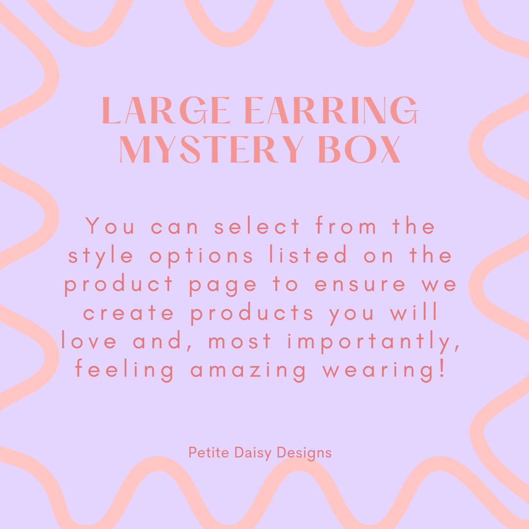LARGE EARRING MYSTERY BOX