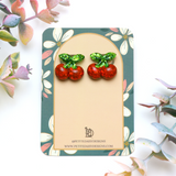 Cherry Stud Earrings